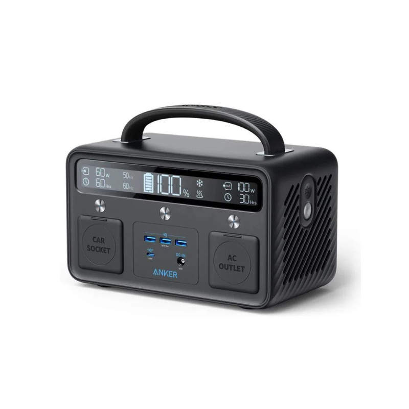 Anker PowerHouse II 400 - Black - موزع طاقة